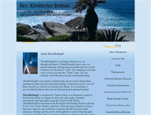 Tablet Screenshot of kimberleybritton.com